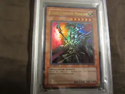 2003 YuGiOh Magician's Force CHAOS COMMAND MAGICIAN MFC-068 Ultra Rare 1st PSA 9 - Image 2