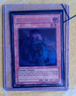 Plaguespreader Zombie CSOC-EN031 Ultimate Rare Unl Edition Light Play - Image 1