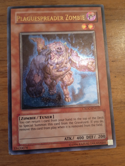 Plaguespreader Zombie CSOC-EN031 Ultimate Rare Unl Edition Light Play - Image 2