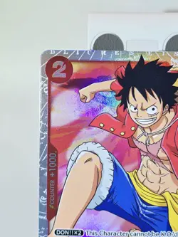 Monkey.D.Luffy OP01-024 - One Piece TCG - SR Near-Mint Super Rare English - Image 2