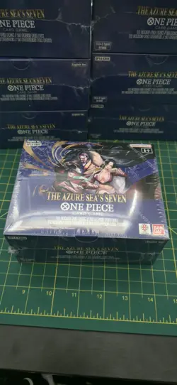 One Piece TCG: The Azure Sea's Seven (OP14) -English Sealed Booster Box - Image 1