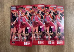 One Piece Heroines Edition Booster Packs Quantity 4 New Sealed - Image 1