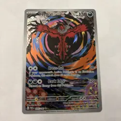 Yveltal 205/182 SV04: Paradox Rift Illustration Rare Pokemon Card - Image 1