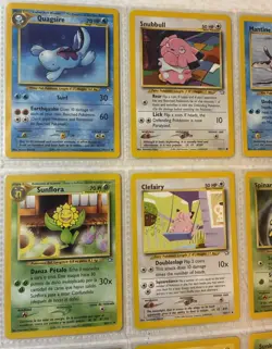 Pokemon Card Binder Collection - Vintage Card Lot NEO GENESIS - Image 2