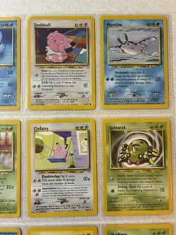 Pokemon Card Binder Collection - Vintage Card Lot NEO GENESIS - Image 4