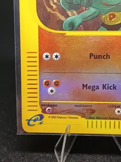 Machoke 85/165 Expedition 2002 Pokemon Card Uncommon Reverse Holo - Image 5