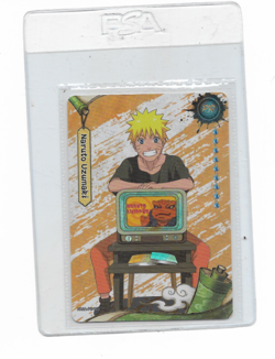 Kayou Exclusive NARUTO UZUMAKI PROMO CARD and PSA Magazine December 2025 - Image 2