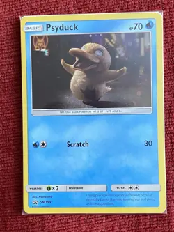 Pokemon TCG Psyduck SM199 Holo pokemon Rare M Card In-Store Ever Promo, Sealed - Image 1