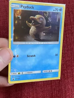 Pokemon TCG Psyduck SM199 Holo pokemon Rare M Card In-Store Ever Promo, Sealed - Image 2