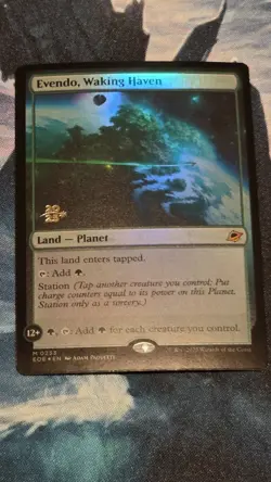 Evendo, Waking Haven Edge of Eternities Prerelease Promo Card M 0253 Foil - Image 1