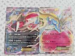 Pokemon Xerneas EX & Yveltal EX Shiny Promo Trading Cards XY149 XY150 TCG #Live - Image 1