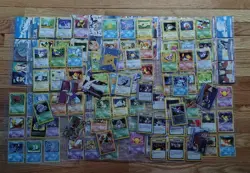 Huge Lot 150+ Vintage Pokemon Cards Many Rare Holos, Movie Cards MAKE OFFER - Image 1