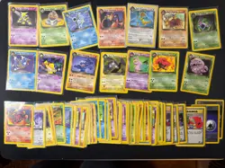 Pokemon Complete Non-holo Team Rocket Set- Rare /UC/C- Cards 18 to 82 WOTC LP-HP - Image 1