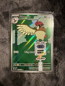 Pokemon Pidgeotto 208/197 OBF EN Rare Holo 90 HP Stage 1 Pokemon TCG Card Stock - Image 1