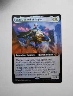 Myrel, Shield of Argive (Extended Art) The Brothers' War Foil - Image 1