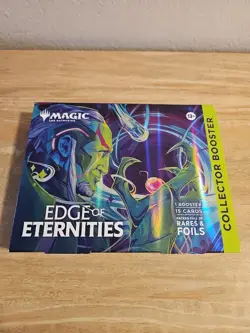 Edge of Eternities Collector Omega Booster Magic The Gathering New - Image 1