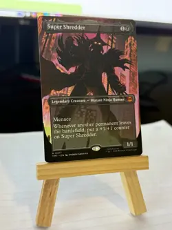 1 x Super Shredder - Borderless - Teenage Mutant Ninja Turtles - NM-Mint - MTG - Image 2