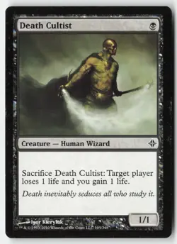MTG - Death Cultist #105 - Regular - ROE Rise of the Eldrazi - Image 1
