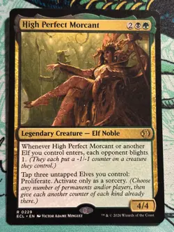 Mint/Near-Mint, English - 1 x MTG High Perfect Morcant Lorwyn Eclipsed - Image 1