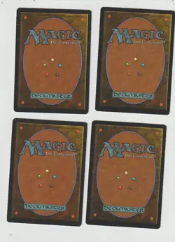 Lot x4 cartes UNLIMITED 1993 Unholy Strength MAGIC MTG ENGLISH EX-NM - Image 2