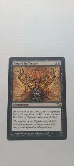 Wound Reflection Shadowmoor MtG Moderately Played - Image 1