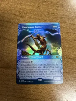 Thundertrap Trainer (Showcase) Bloomburrow Foil NM-M Unplayed MTG 0307 - Image 1