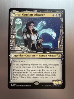Teysa, Opulent Oligarch - 321 - MTG: Murders at Karlov Manor - Showcase - Rare - Image 1