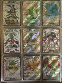 Pokemon TCG Mixed Holo Foil Full Art Card Lot, cards from every Pokemon era. - Image 1