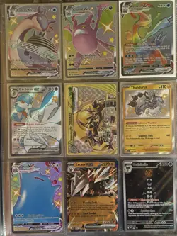 Pokemon TCG Mixed Holo Foil Full Art Card Lot, cards from every Pokemon era. - Image 5