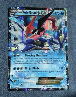 Pokemon Ash Greninja EX XY133 XY Holo Promo - Image 1