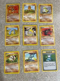 Vintage Pokemon Binder Collection Base Set NM-HP Condition 1999 WOTC TCG Lot # 7 - Image 1