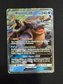 Blastoise GX - 35/214 - Pokemon Unbroken Bonds - Near Mint - Image 1