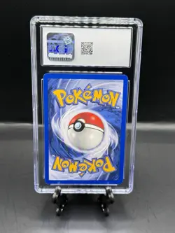 Pokemon TCG 2000 Gym Challenge Brock’s Vulpix W Stamp Top Deck Magazine CGC 10! - Image 2