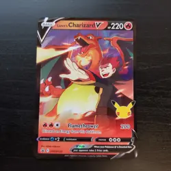 2019 Pokemon Lance's Charizard V #SWSH133 Black Star Promo - NM / M - Image 1