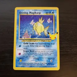 Shining Magikarp 66/64 Pokemon TCG Celebrations: Classic Collection Holo NM - Image 1