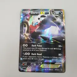 Darkrai EX 74/122 Ultra Rare BREAKpoint 2016 NM Pokemon TCG - Image 1
