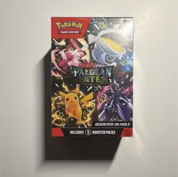 Pokemon Scarlet & Violet Paldean Fates Booster Bundle 6 Packs English 2024 - Image 1