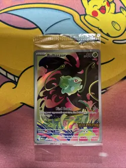 #1 Pokemon Bulbasaur 133/132 Me01: Mega Evolution Holo Stamped, Sealed - Image 1