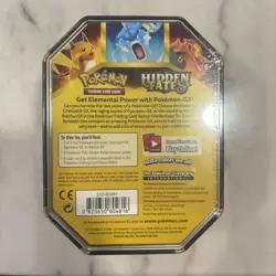 Pokemon TCG Hidden Fates Tin Charizard GX Factory Sealed - Image 2