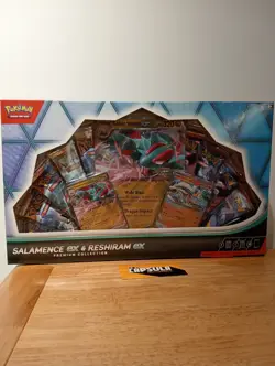 Pokemon Salamence Ex & Reshiram Ex Premium Collection Box - Image 1