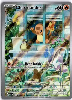 Charmander NM SVP044 Scarlet and Violet Promo 44 Pokemon TCG Holo NM - Image 1