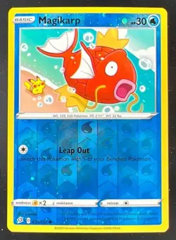 2020 Pokemon Sword & Shield Rebel Clash Reverse Holos #039/192 Magikarp - Image 1
