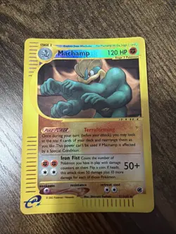 Machamp 51/165 Pokemon TCG Expedition Base Set (2002) Vintage RH - e-Reader - Image 1