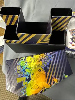 Pokemon TCG Scarlet & Violet: Surging Sparks ETB - Box and Extras ONLY - Image 5