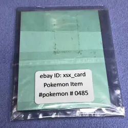 Pokemon Vintage Japanese Tomy Battle Game Note - 135 Jolteon - Unused - #0485 - Image 3