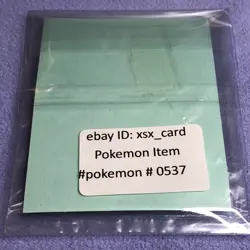 Pokemon Vintage Japanese Tomy Battle Game Note - 81 Magnemite - Unused - #0537 - Image 3