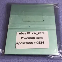 Pokemon Vintage Japanese Tomy Battle Game Note - 20 Raticate - Unused - #0534 - Image 3