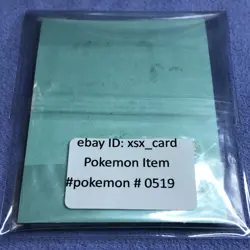 Pokemon Vintage Japanese Tomy Battle Game Note - 18 Pidgeot - Unused - #0519 - Image 3