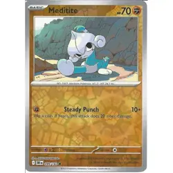 MEDITITE - POKEMON TCG - DESTINED RIVALS - REVERSE HOLO - 099/182 - Image 1