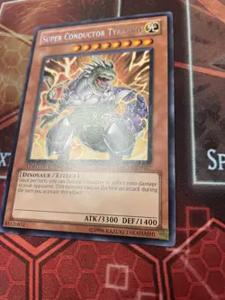 Yugioh! Super Conductor Tyranno WCPP-EN017 Rare Limited Edition NM - Image 2